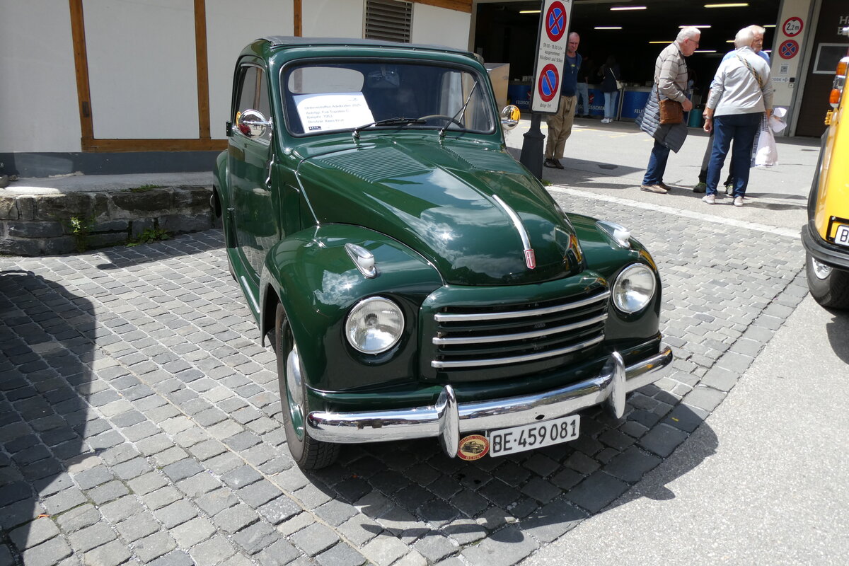 (278'151) - Fiat - BE 459'081 - am 27. Juli 2025 in Adelboden, Dorfstrasse