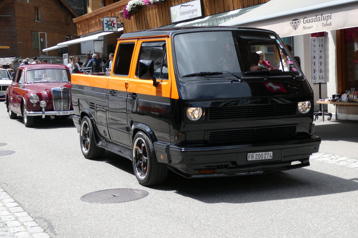 (278'167) - Volkswagen - BE 200'274 - am 27. Juli 2025 in Adelboden, Dorftrasse