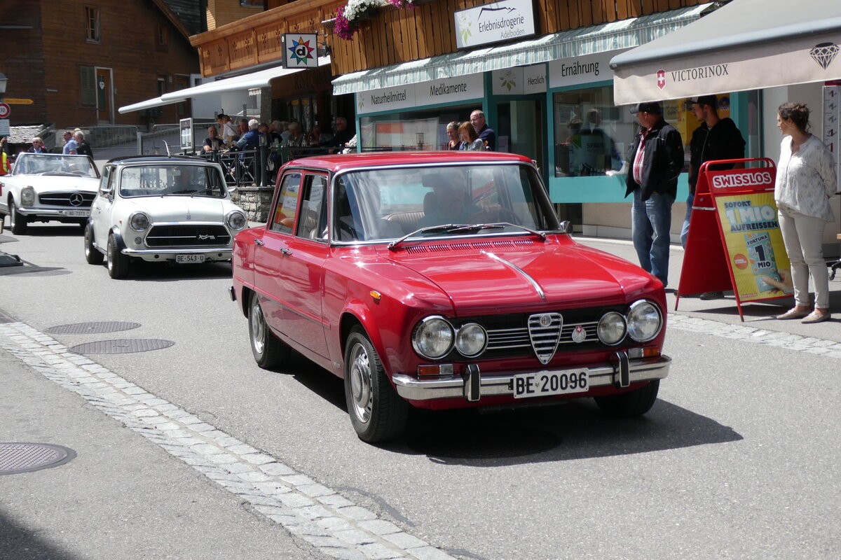 (278'174) - Alfa Romeo - BE 20'096 - am 27. Juli 2025 in Adelboden, Dorfstrasse