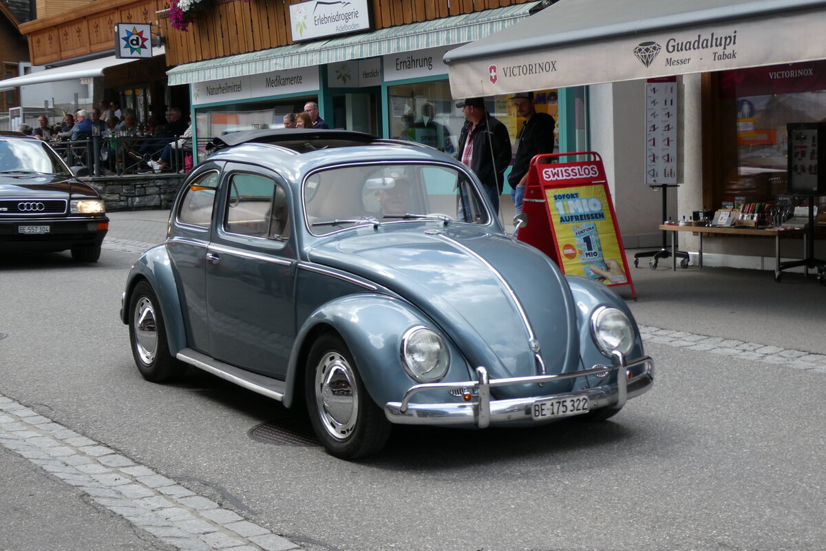 (278'181) - VW-K�fer - BE 175'322 - am 27. Juli 2025 in Adelboden, Dorfstrasse