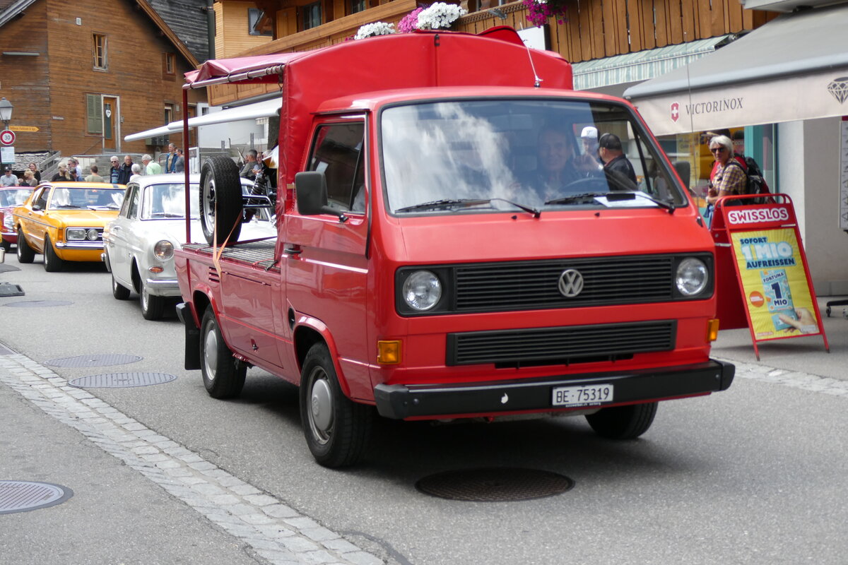(278'193) - Volksagen - BE 75'319 - am 27. Juli 2025 in Adelboden, Dorfstrasse