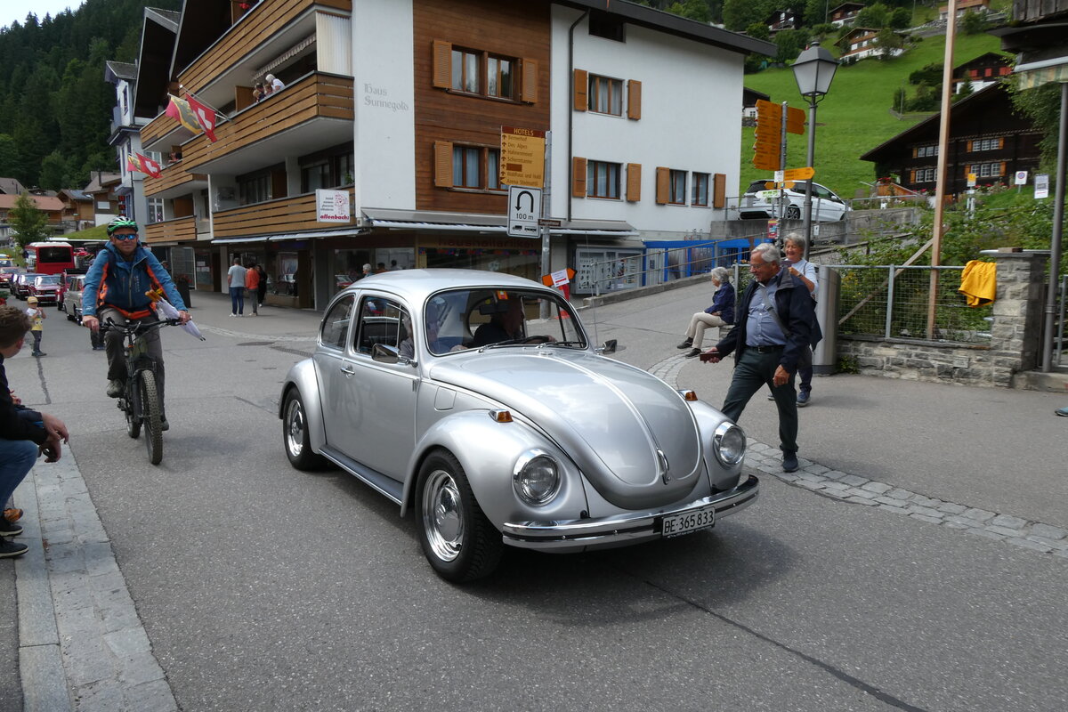 (278'199) - VW-K�fer - BE 365'833 - am 27. Juli 2025 in Adelboden, Dorfstrasse
