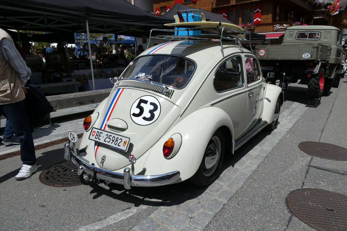 (278'214) - VW-K�fer - BE 25'982 - am 27. Juli 2025 in Adelboden, Dorfstrasse