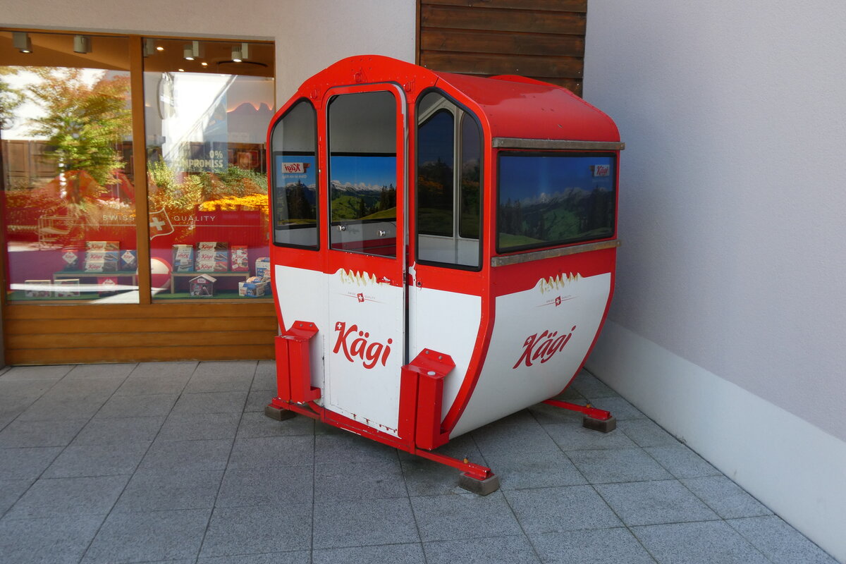 (278'608) - K�gi-Gondel am 8. August 2025 in Landquart, Fashion Outlet