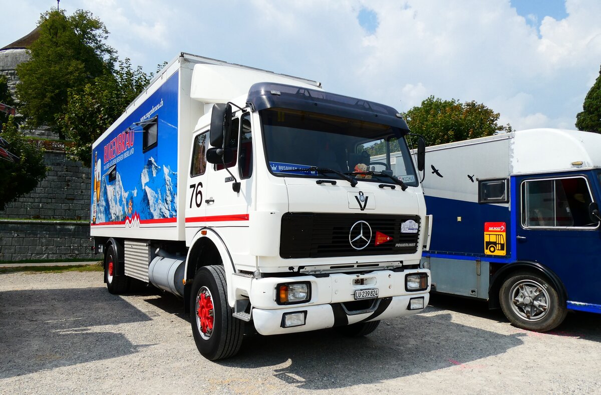 (279'035) - Walder, Rothenburg - Nr. 76/LU 239'824 - Mercedes am 16. August 2025 in Solothurn, Baseltor