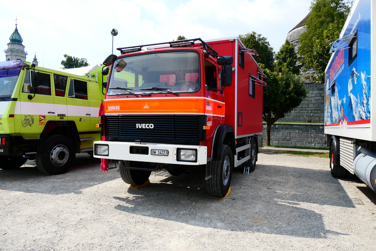 (279'036) - Riebli, Giswil - OW 14'223 - Iveco am 16. August 2025 in Solothurn, Baseltor
