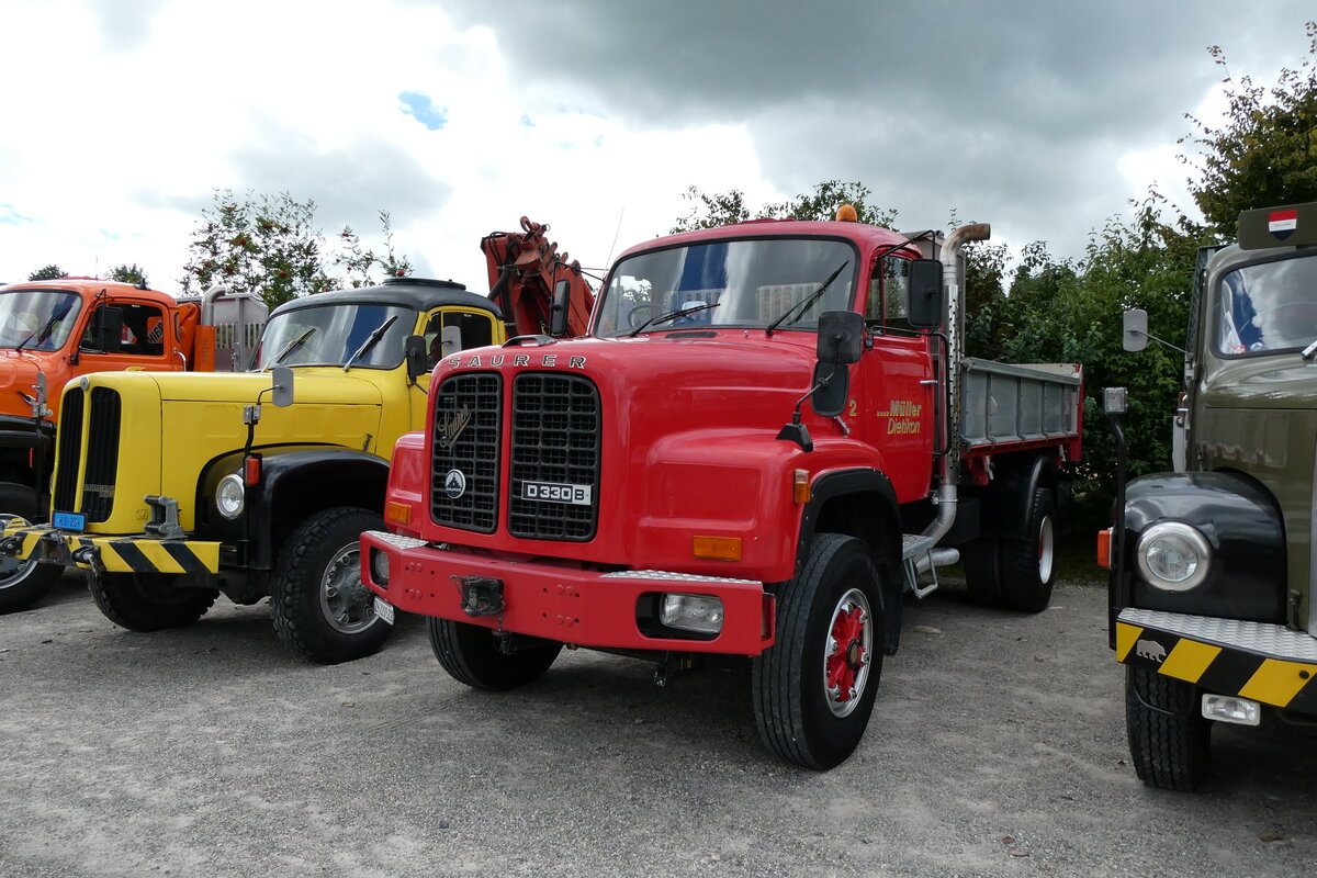 (279'717) - M�ller, Dietikon - Nr. 2/ZH 220'522 - Saurer am 30. August 2025 in Oberkirch, CAMPUS Sursee