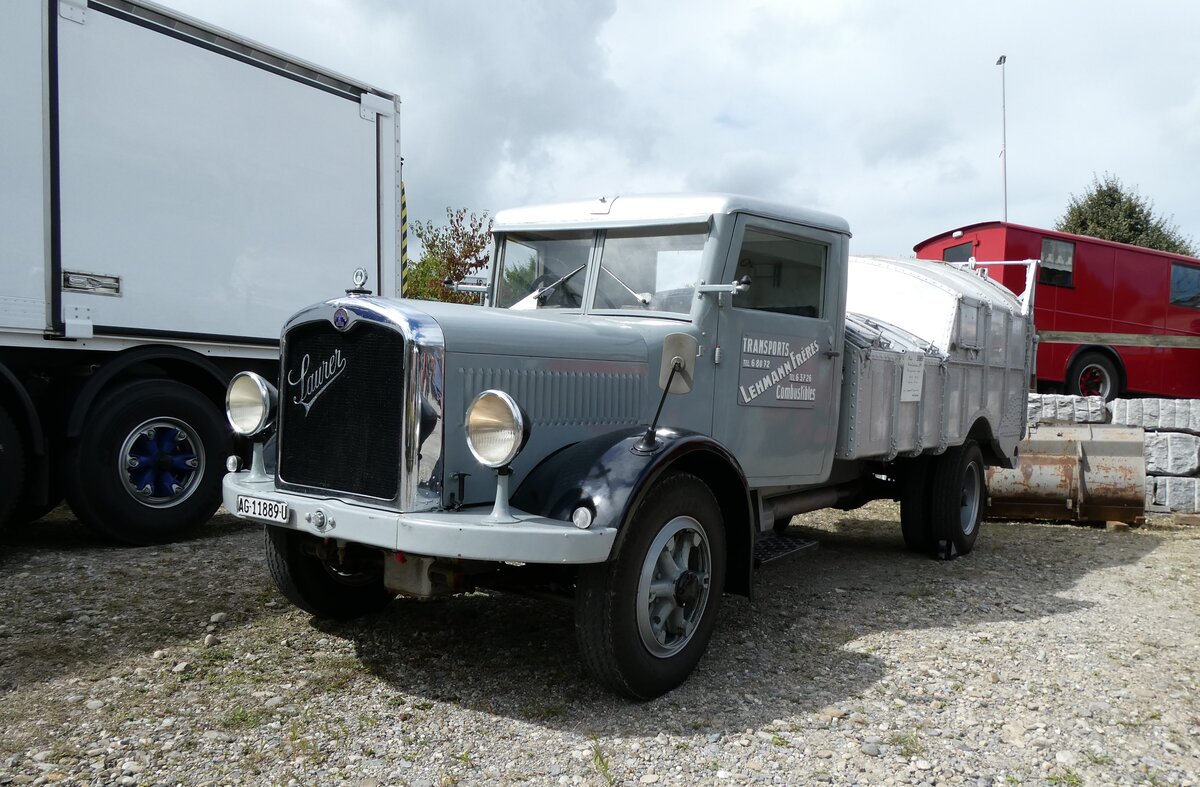 (279'743) - Lehmann Fr�res - AG 11'889 U - Saurer am 30. August 2025 in Oberkirch, CAMPUS Sursee
