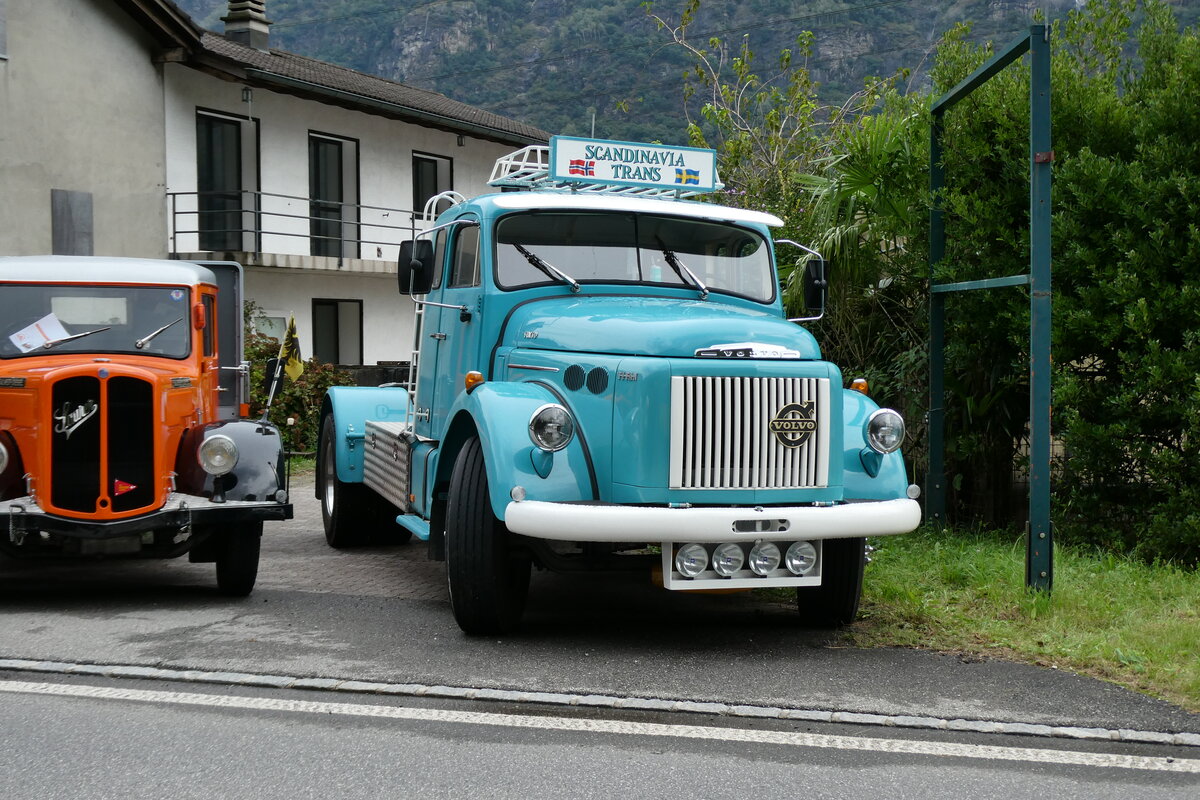 (280'340) - Scandinavia Trans - AG 7031 - Volvo am 13. September 2025 in Iragna, Riviera
