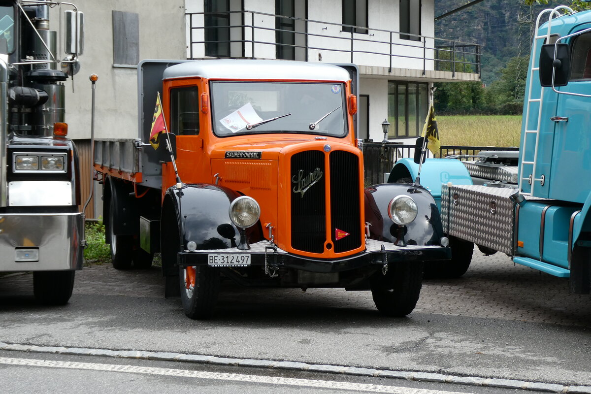 (280'341) - Saurer - BE 312'497 - am 13. September 2025 in Iragna, Riviera
