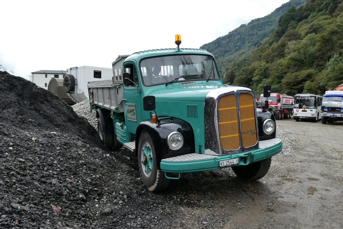 (280'362) - D�fago, Troistorrents - VS 2544 U - Saurer am 13. September 2025 in Iragna, Riviera