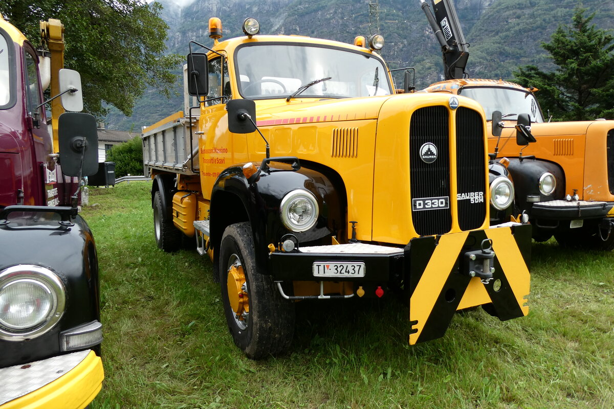 (280'382) - Bernasconi, Tesserete - TI 32'437 - Saurer am 13. September 2025 in Iragna, Riviera 