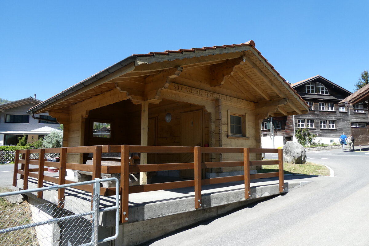 (286'342) - WC-Anlage am 24. April 2026 in Gsteigwiler