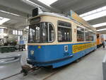 (261'279) - MVG-Tram - Nr. 2668 - am 13. April 2024 in M�nchen, MVG-Museum