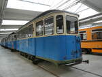 (261'280) - MVG-Tram - Nr. 1401 - am 13. April 2024 in M�nchen, MVG-Museum