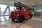 (283'000) - Mercedes Feuerwehr - PB-2016 - am 11. Dezember 2025 in Stuttgart, Mercedes-Benz Museum