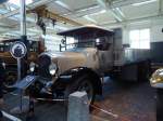 (128'806) - Im Saurer-Museum in Arbon: Saurer-Lastwagen - Bl�ttler, Hergiswil - am 21.