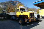 (281'634) - Eberle, Freidorf - TG 2615 U - Saurer am 18. Oktober 2025 in N�fels, FBW-Museum