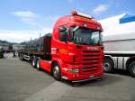 (134'360) - Holztransport, Zofingen - AG 8062 - Scania am 25.