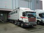 (144'175) - Stereoconcept, H�rkingen - BE 564'000 - Scania am 12. Mai 2013 in Langenthal