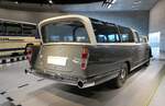 (283'018) - Mercedes Messwagen am 11. Dezember 2025 in Stuttgart, Mercedes-Benz Museum