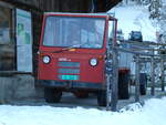 (243'625) - Aebi - SZ 3262 - am 8. Dezember 2022 in Riemenstalden, Alte Post