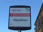 (173'554) - Bus-Haltestelle - Pontarlier, R�publique - am 1.