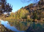(166'594) - Herbststimmung an der Aare am 8.