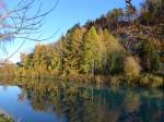 (166'596) - Herbststimmung an der Aare am 8.