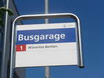 (217'377) - A-welle-Haltestelle - Wettingen, Busgarage - am 30.