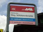 (127'965) - AFA-Haltestelle - Adelboden, Oey, Sch�tzenbr�cke - am 11.