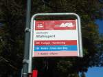 (130'371) - AFA-Haltestelle - Adelboden, M�hleport - am 11.