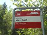 (139'158) - AFA-Haltestelle - Achseten, Marchbach - am 28.