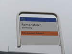 (177'023) - AOT-Haltestelle - Romanshorn, G�rtliszelg - am 7.