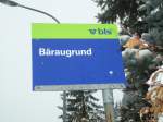 (131'739) - bls-bus-Haltestelle - Langnau, B�raugrund - am 28.