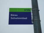(131'745) - bls-bus-Haltestelle - B�rau, Schwimmbad - am 28.