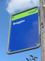 (166'019) - bls-bus-Haltestelle - Kaltacker, Br�gglen - am 4.