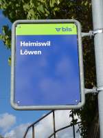 (166'051) - bls-bus-Haltestelle - Heimiswil, L�wen - am 4.