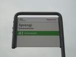 (132'979) - ebus-Haltestelle - Emmenbr�cke, Sprengi - am 11.
