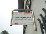 (130'782) - Glarnerbus-Haltestelle - Ziegelbr�cke, Post Ziegelbr�cke - am 24.