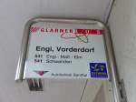 (151'802) - GlarnerBus-Haltestelle - Engi, Vorderdorf - am 23.