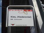 (226'428) - GlarnerBus-Haltestelle - Schwanden, Kies, (Niederental) - am 12.