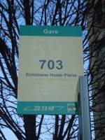 (138'158) - MBC-Haltestelle - Morges, Gare - am 9. M�rz 2012