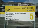 (130'865) - PostAuto-Haltestelle - Sion, Gare - am 1.