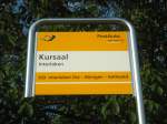 (134'562) - PostAuto-Haltestelle - Interlaken, Kursaal - am 27.