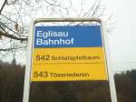 (136'969) - PostAuto-Haltestelle - Eglisau, Bahnhof - am 24.