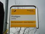 (138'445) - PostAuto-Haltestelle - Frutigen, Ischlag - am 6.