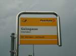 (140'189) - PostAuto-Haltestelle - Interlaken, Geissgasse - am 30.