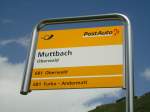 (140'275) - PostAuto-Haltestelle - Oberwald, Muttbach - am 1.