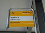 (143'203) - PostAuto-Haltestelle - Oey-Diemtigen, Bahnhof - am 17.